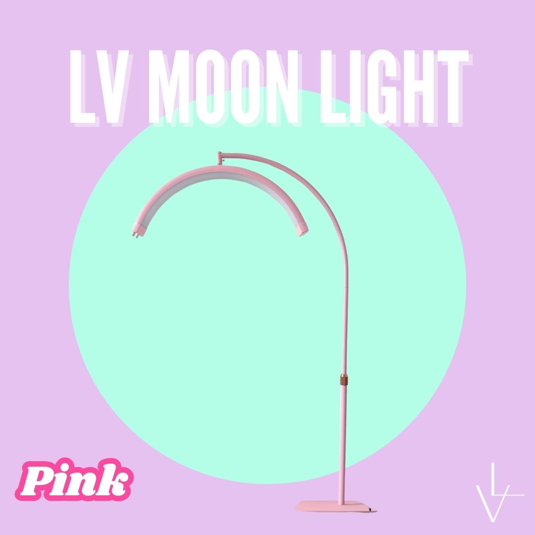 Pink LV moonlight moon light for beauty salon room lighting