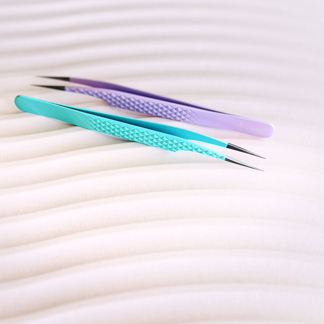 Visionary Curved Isolation  Eyelash Extension Tweezer