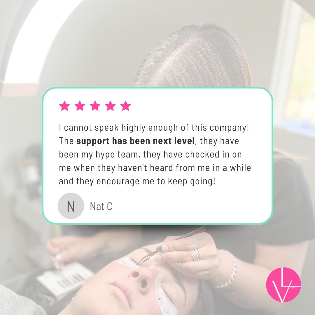 lash vision reviews from happy student