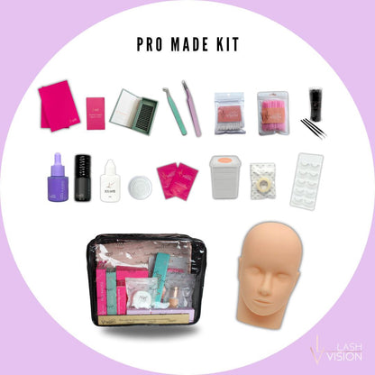 pro made eyelash extension full kit 